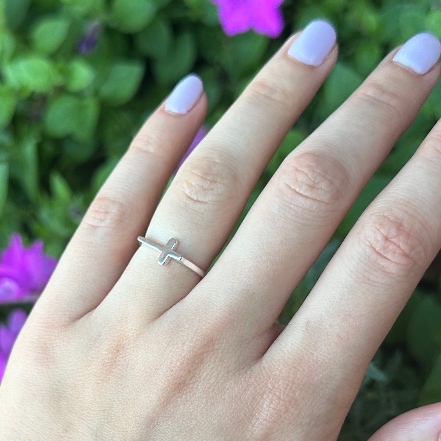 Simplicity Cross Ring