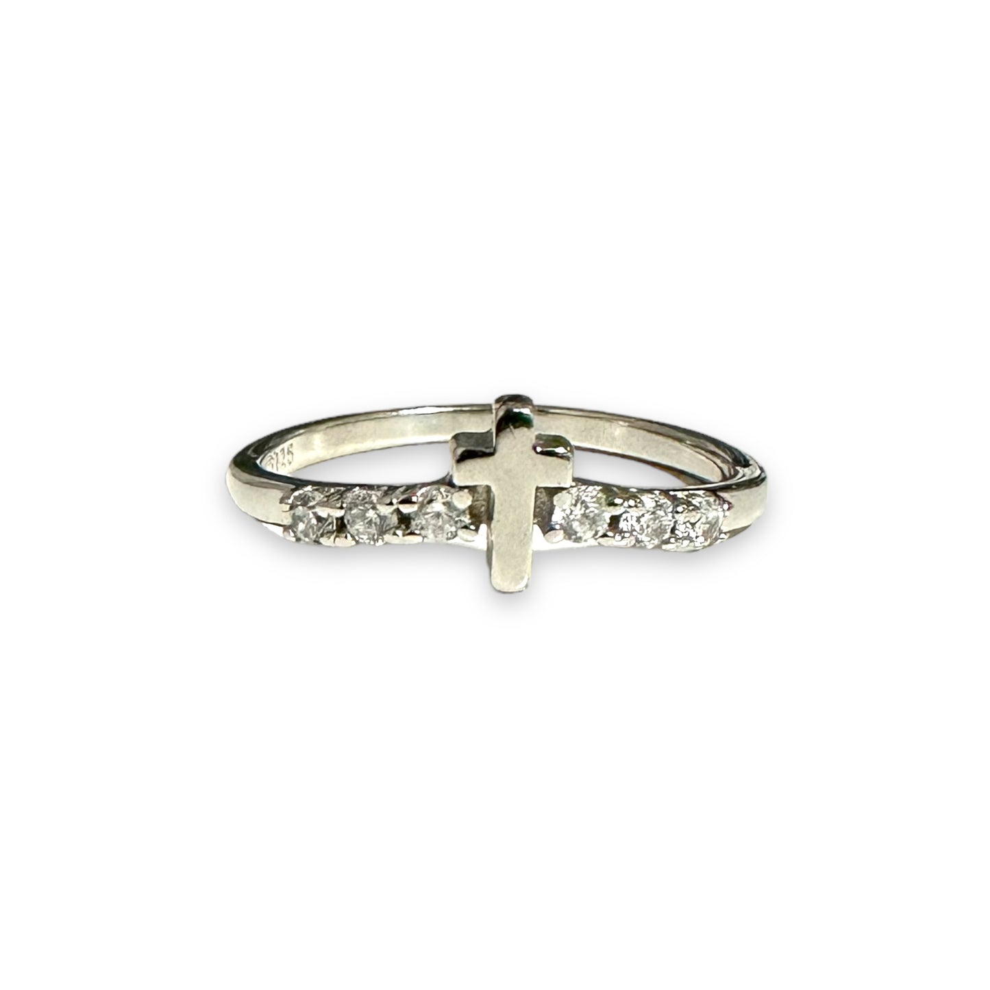 Eternity Cross Ring