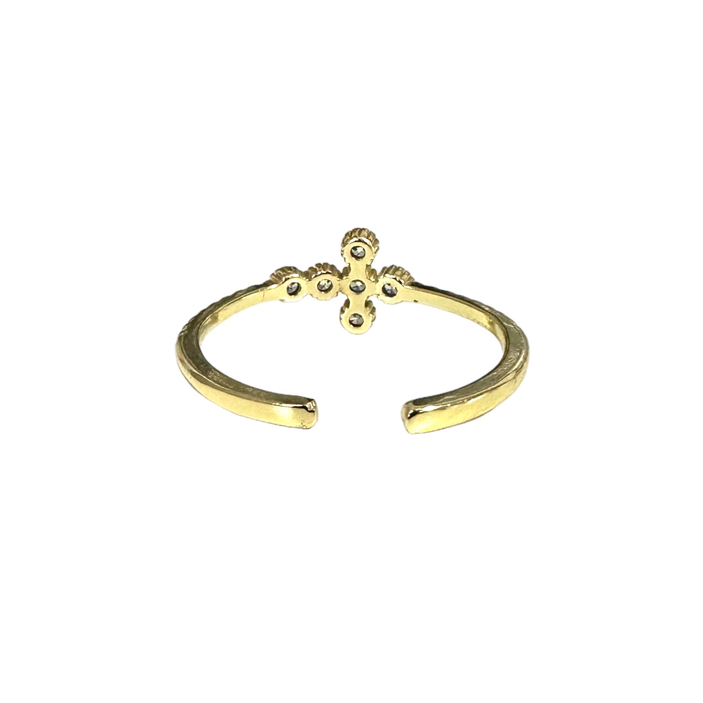 Dainty Cross Ring