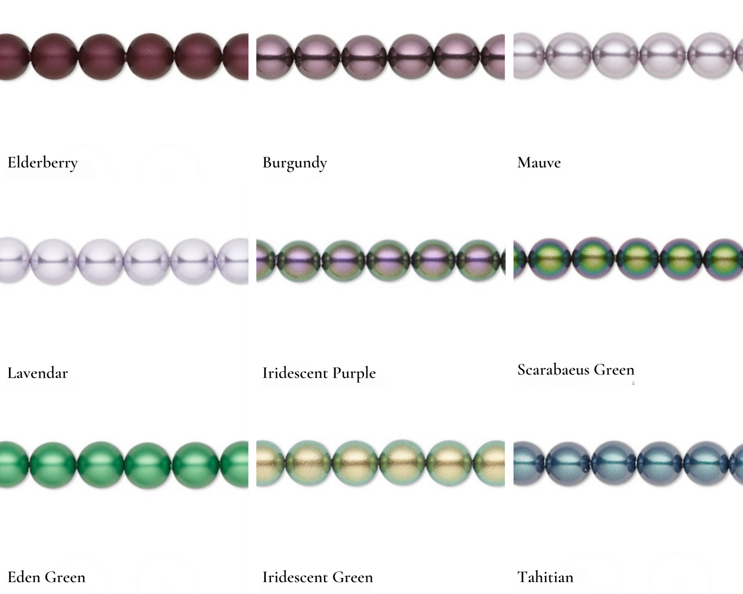 Austrian Crystal Color Chart.pdf Color Charts – Your Custom Rosary