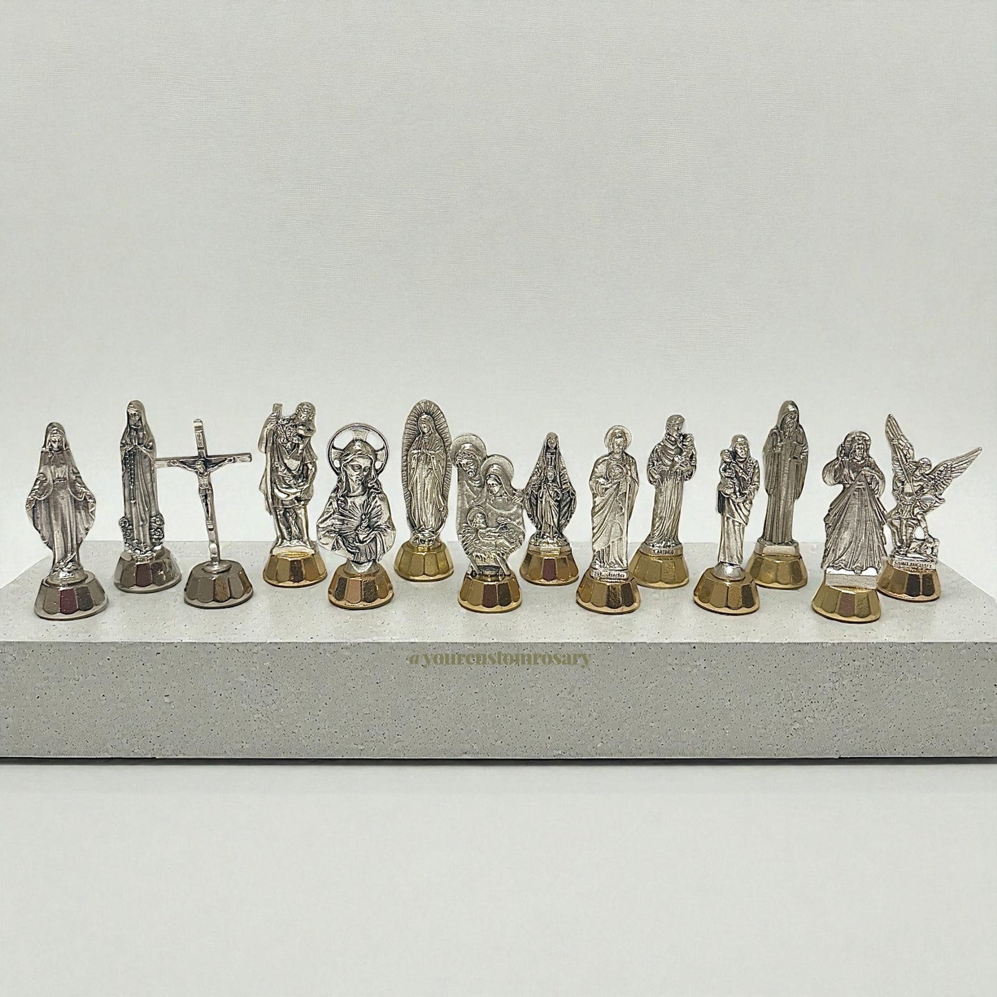 Mini Saint Auto Statues