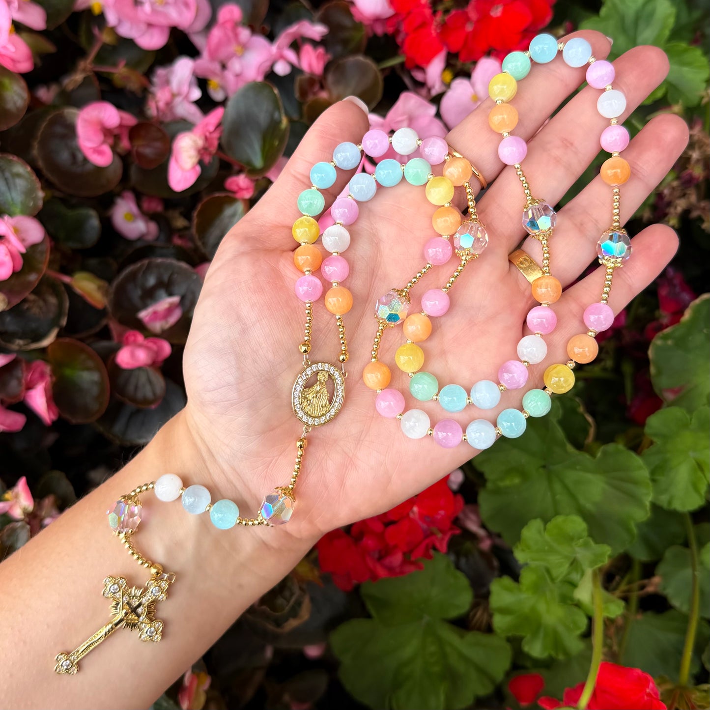 Selenite Rainbow