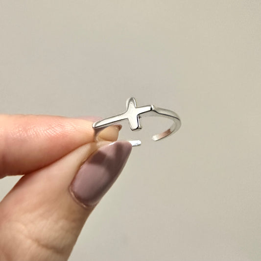 Simplicity Cross Ring