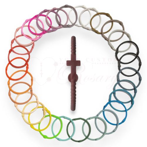 Soft Silicone Cross Bracelet