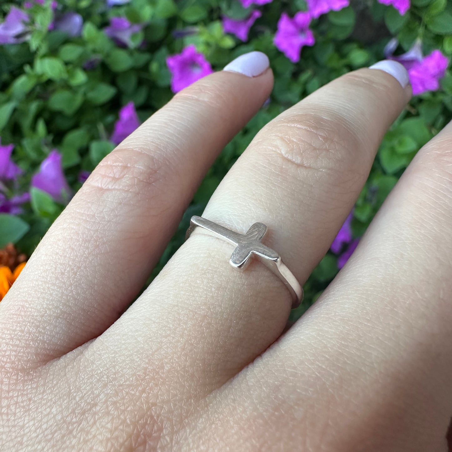 Simplicity Cross Ring