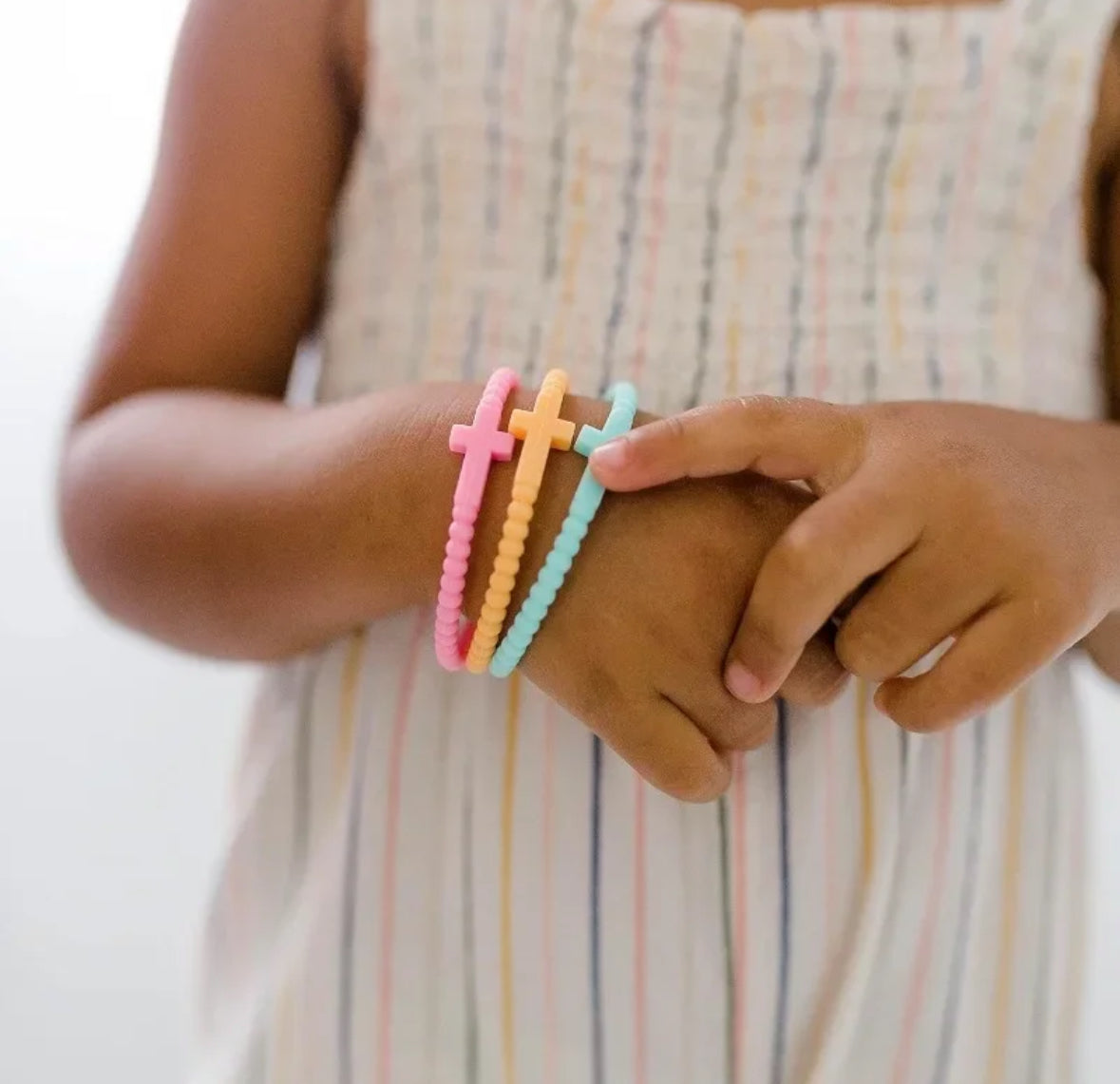 Soft Silicone Cross Bracelet