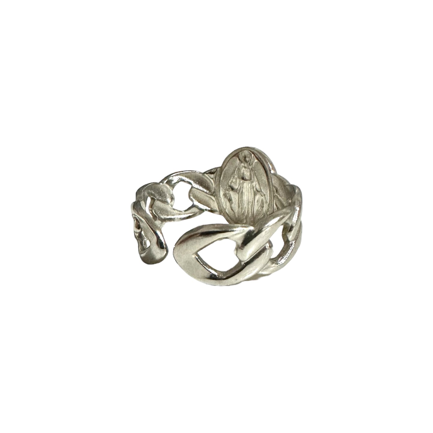 (The Virgin Mary Chain Ring - Silver