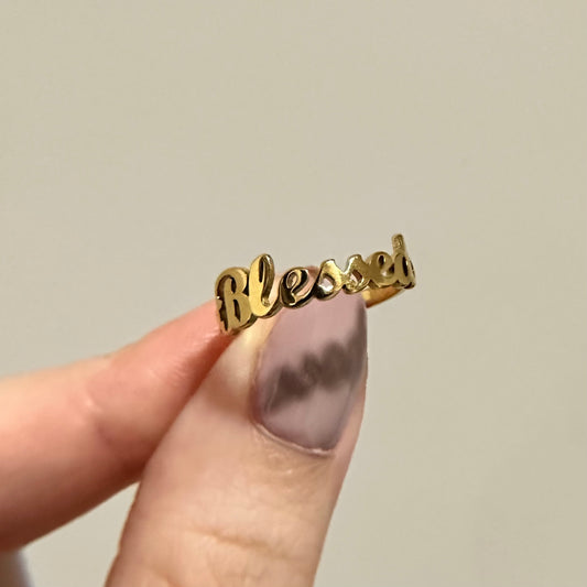 Golden Blessed Ring