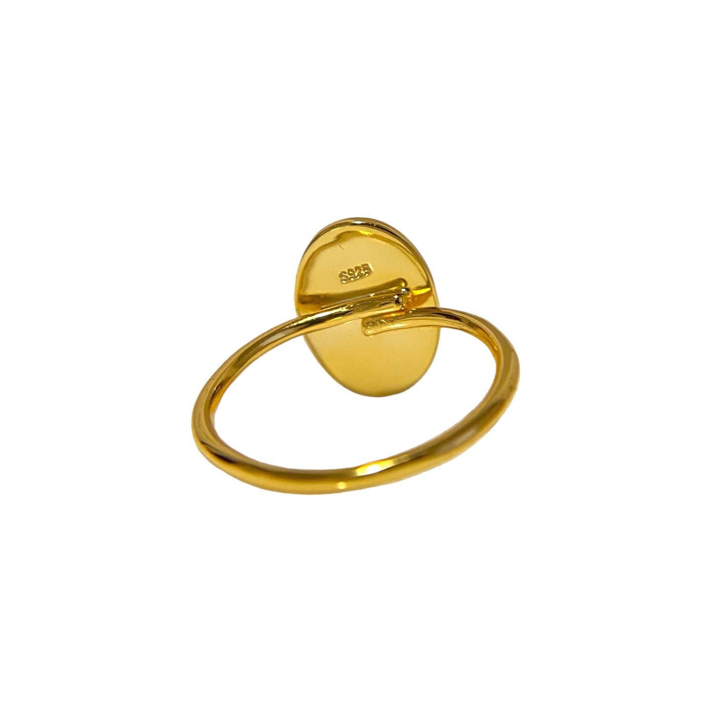 Golden Virgin Mary Ring