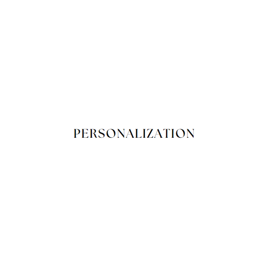 Personalization